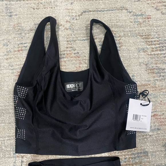 Beach Riot Black Rhinestone check - Picture 3 of 6